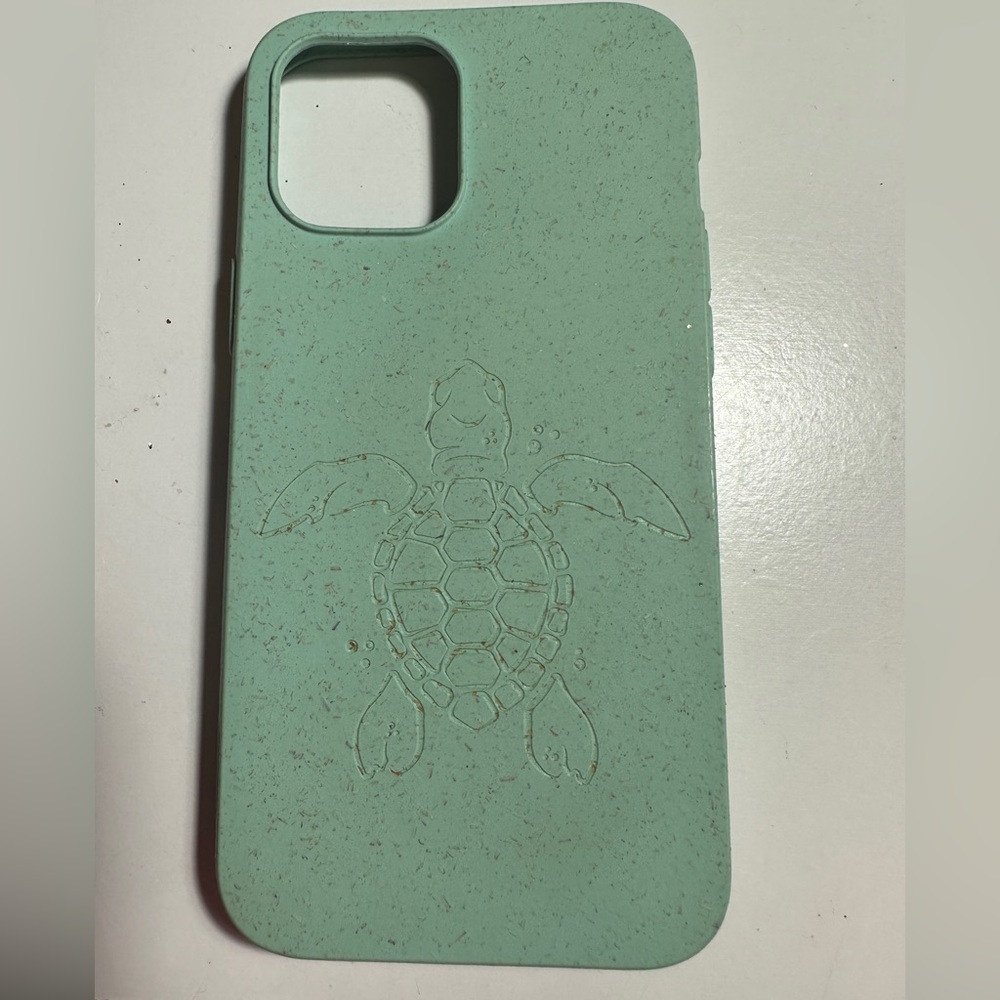 Mint green Pela sea turtle case